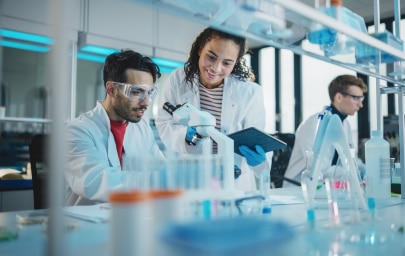 människor som arbetar