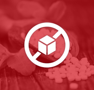 Ikon för inget tillsatt socker