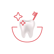 Borsta minst två gånger per dag