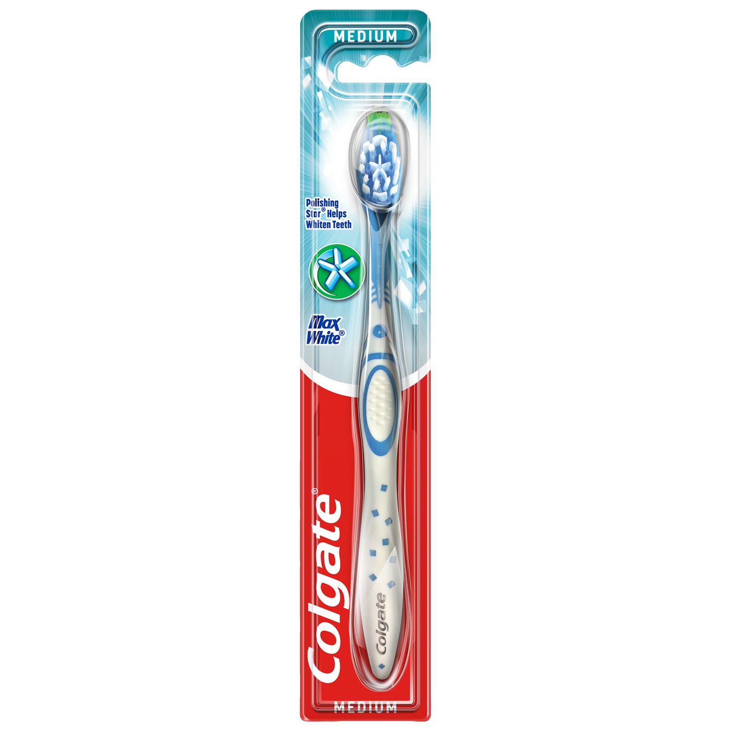 Colgate Max White Tandborste Medium