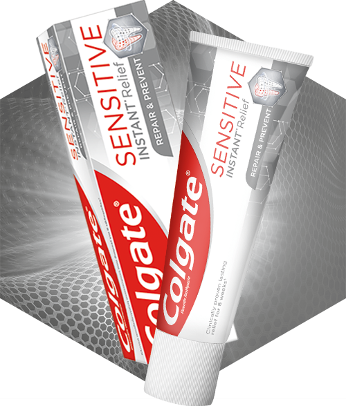 Packshot of Colgate<sup>®</sup> Sensitive Instant Relief Repair & Prevent