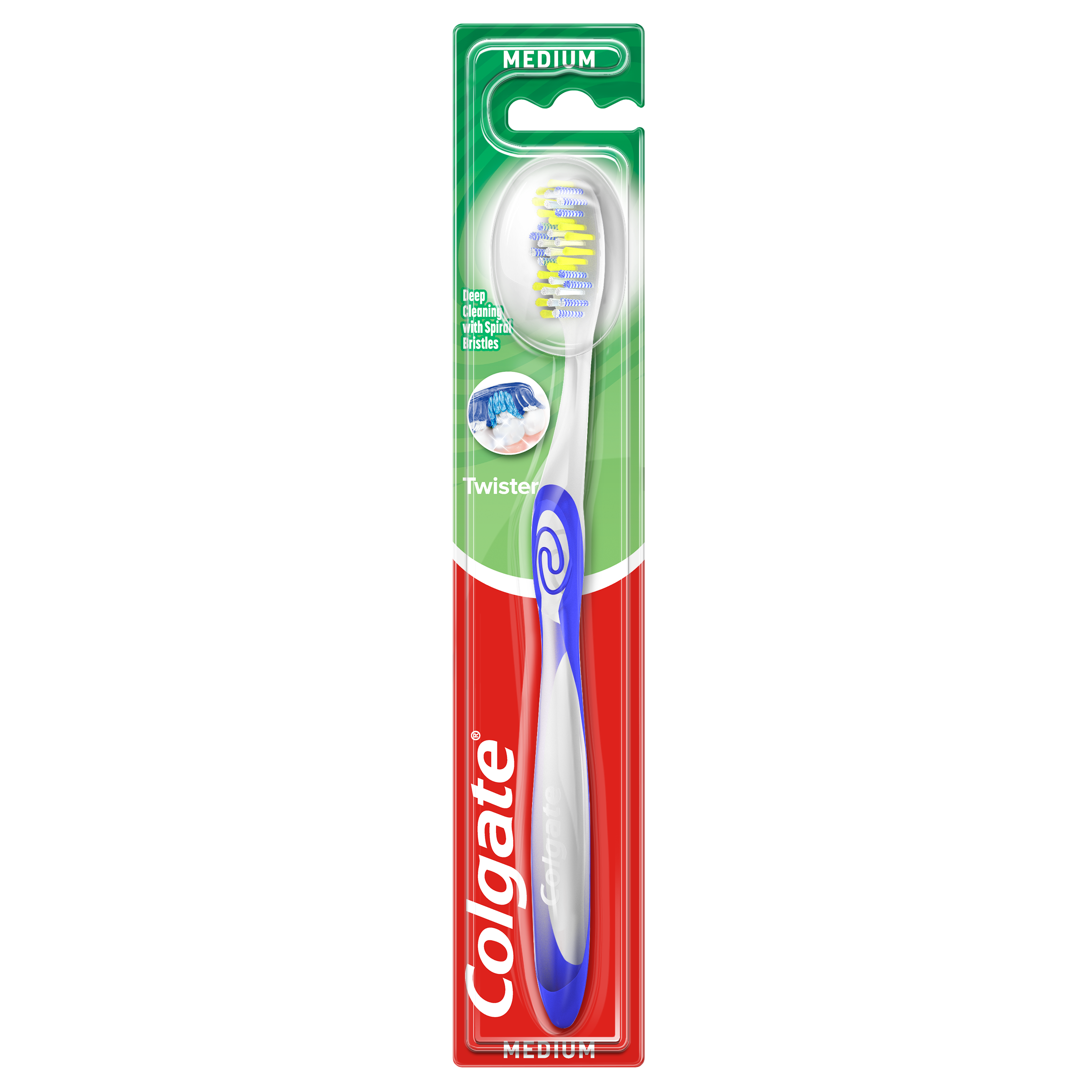 Colgate® Twister™ Medium Tandborste