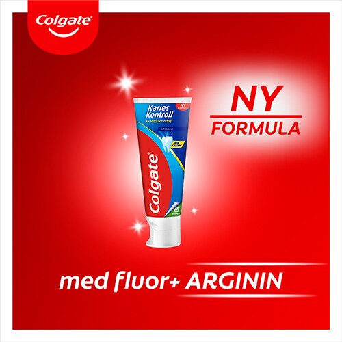 med fluor + ARGININ