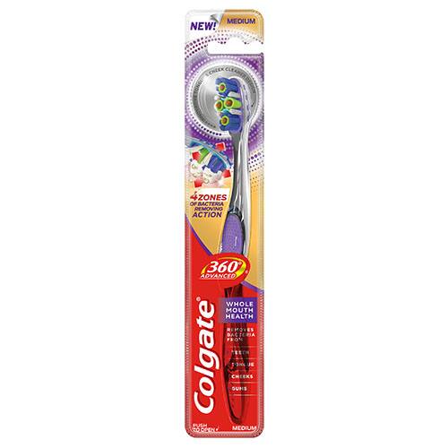Colgate 360° Advanced Medium Tandborste